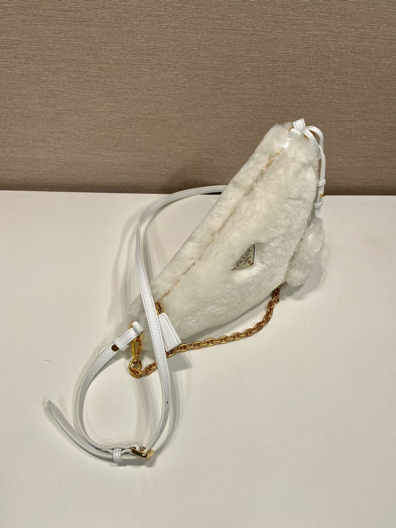 Pra*a triangle pouch